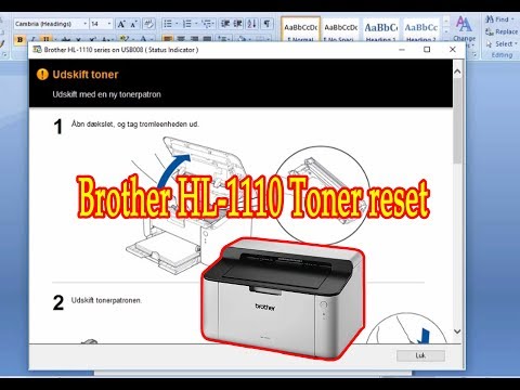 BROTHER DR-1050 BŪGNO ĮRENGIMAS 10000P video