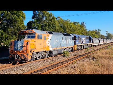 Train Spotting. Diesel Locomotives, Newcastle, Australia.
