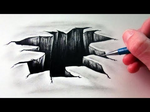 How to Draw a 3D Hole - Optical Illusion