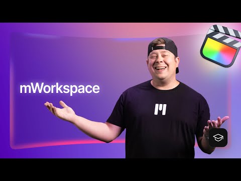 Minimalistic & modern visuals for Final Cut Pro — mWorkspace Tutorial — MotionVFX