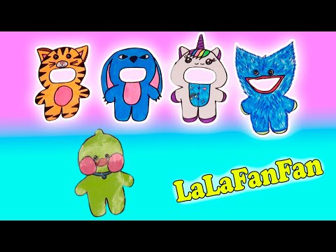 КИГУРУМИ для УТОЧКИ ЛаЛаФанФан ИЗ БУМАГИ и Эмоция Челлендж Duck LaLaFanFan Emoji Challenge