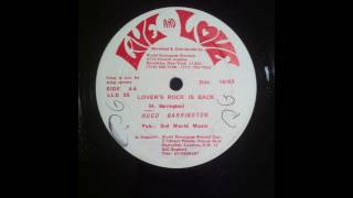 Hugo Barrington - Lover's Rock Is Back - 12inch / Live And Love