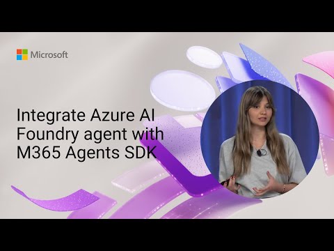 Azure AI Foundry: M365 Agents SDK Guide