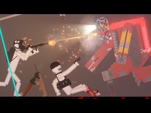 Functional Androids Vs Humans in People Playground