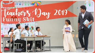 Funny Teachers day Skit 2019  B S Memorial School 