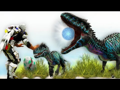 Domei Um Bebê Ovo Indominus Rex Bio Elétrico, A Mamãe Feroz Quer Me Matar (Ark Evolution #82)