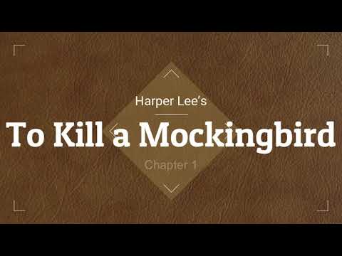 To Kill a Mockingbird Audio Ch. 1