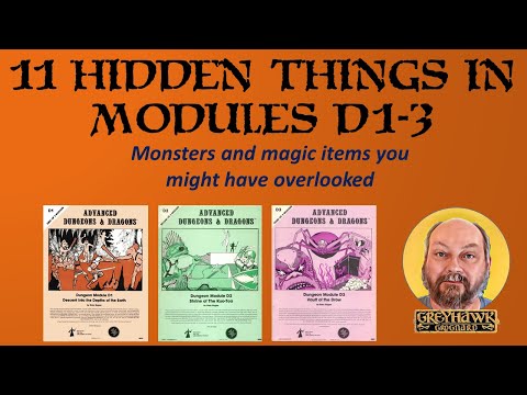 11 Hidden Things in D1-3