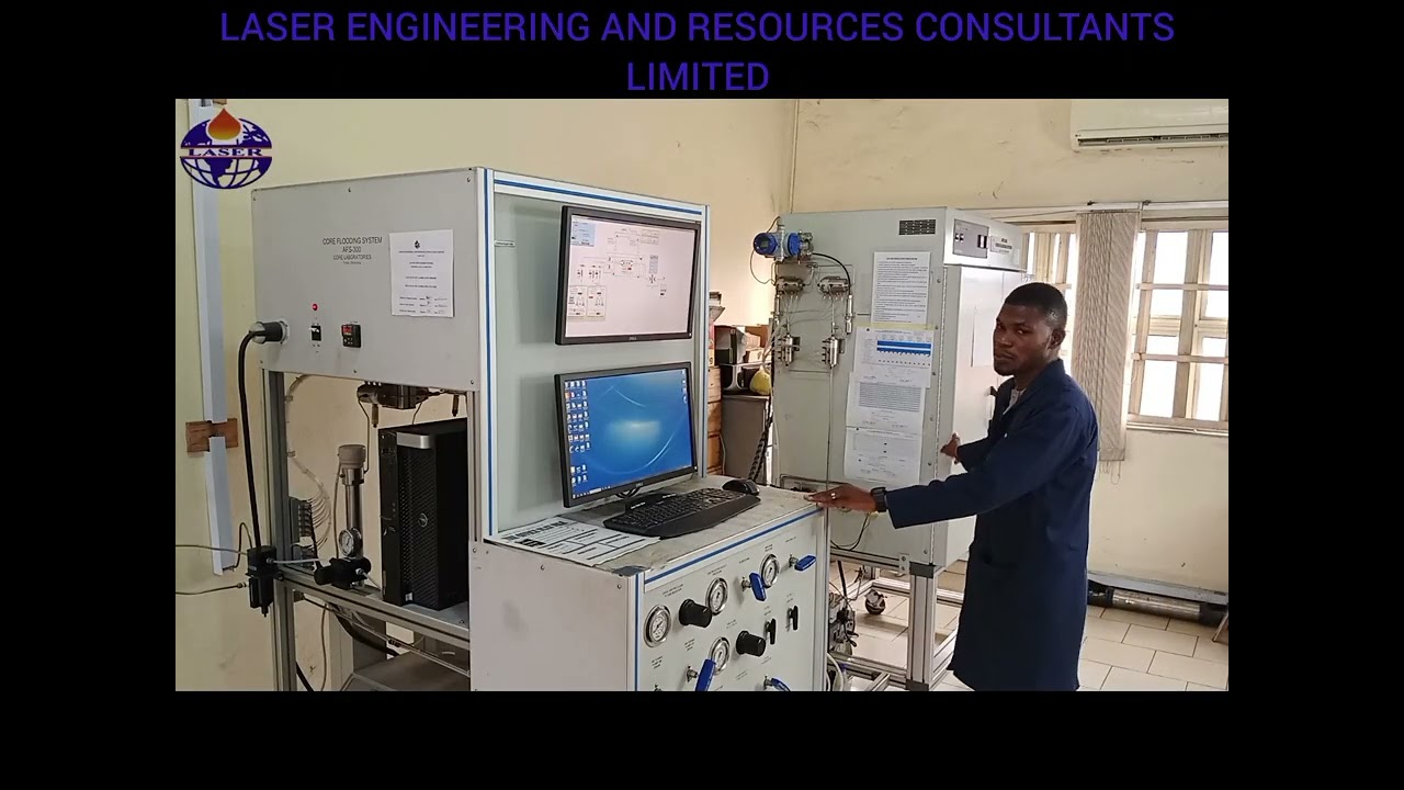 AFS -300 Core Flooding System.