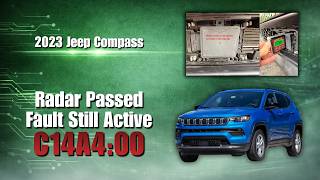 2023 Jeep Compass Radar Fault