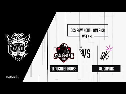 CCS R6 Women's League - Slaughter House vs. 8K Gaming - NA Week 4 - Match 3