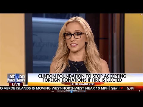 08-19-16 Kat Timpf on Outnumbered - Clintons to Cease Foreign Donors