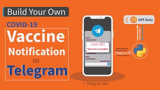 ✅ Build your own vaccine availability notifier for Telegram using Python | Telegram bot automation