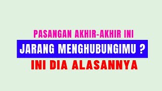 Download lagu Couples Haven't Contacted For A Week, Here's Why mp3