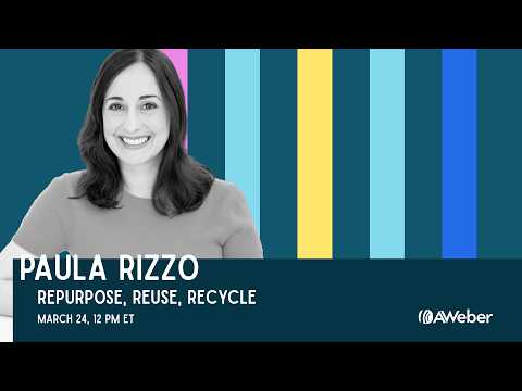 Repurpose, Reuse, Recycle: Turn One Piece of Content Into a Month of Marketing