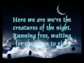 Valentine - Creatures of the Night lyrics 