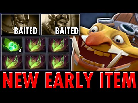 TECHIES All Regen - NEW EARLY ITEMS 7.27!! MODE : BAIT LIKE A BOSS!! |  TECHIES OFFICIAL