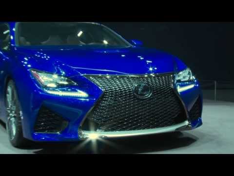 Salón del automóvil de Ginebra 2014. Lexus RC F Sport