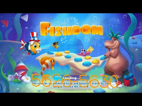 Fishdom level 5626- 5630 let's go #game #play #relax #fannyvideo