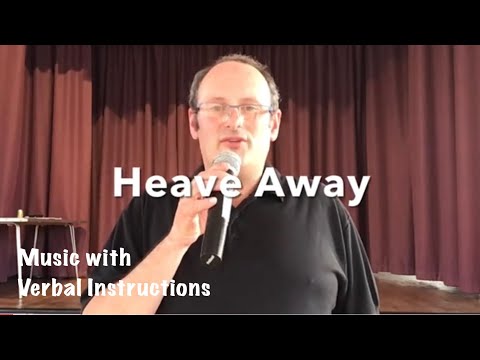 ABSOLUTE BEGINNER LINE DANCE LESSON 39 - Heave Away - Part 2 - Music with verbal instruction