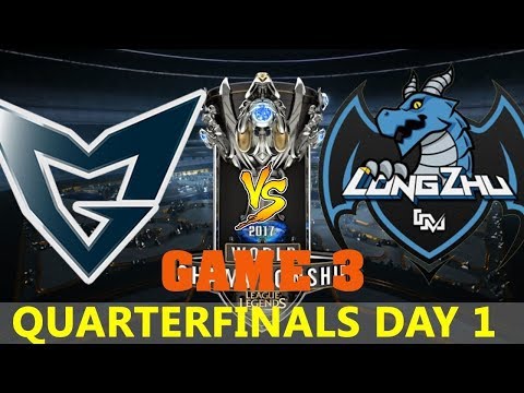 Longzhu Gaming vs Samsung Galaxy   GAME 3   Quarterfinals Day 1   2017 World Championship