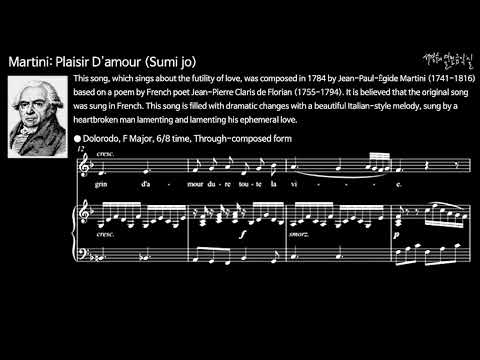 Martini:  Plaisir D'amour (Sumi-jo)