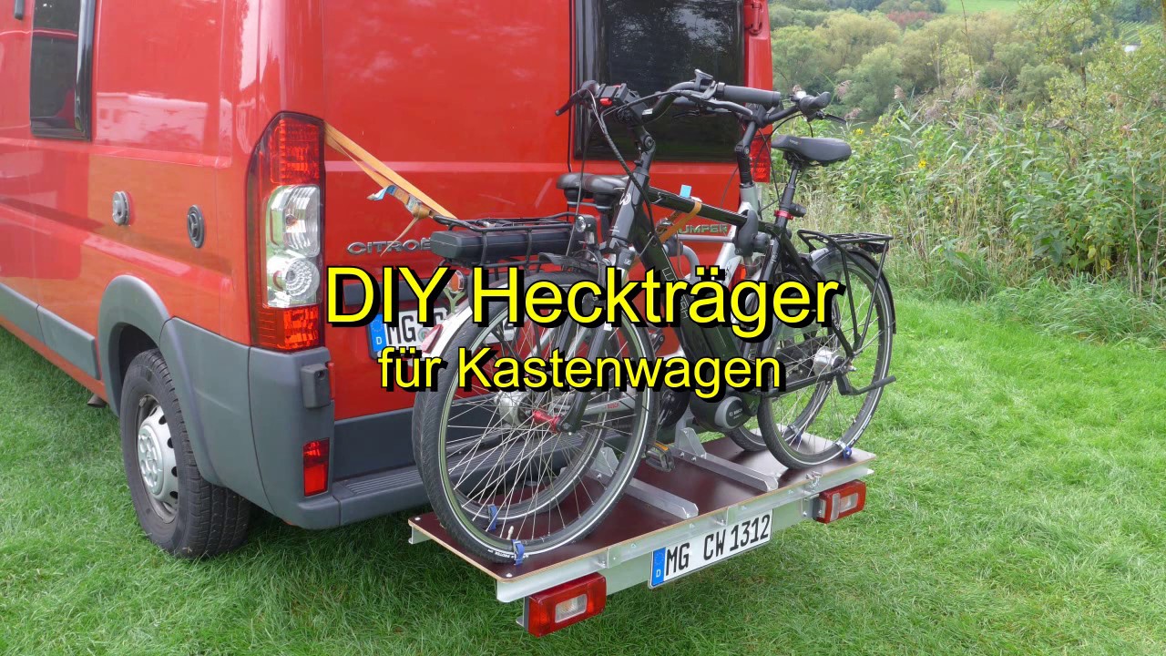 DIY-Heckträger für Kastenwagen