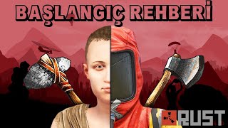 [ RUST ] Başlangıç Rehberi - SOLO İlk Adım Nasıl Atılır ? - Türkçe