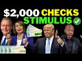 YES! BIG NEWS! Second Stimulus CHECK Update $2000 + EXTENDED Unemployment Benefits YES! BIG NEWS! Second Stimulus CHECK Update $2000 + EXTENDED Unemployment Benefits