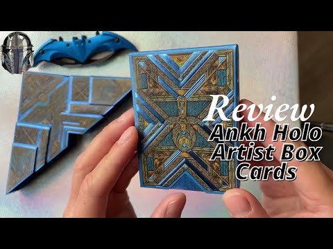 Review Ankh Playing Cards Artist Box Set by ARK Collection #viral_video #unboxingvideo #carddeck