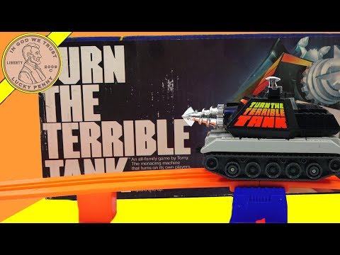 How To Play The Game 1979 Turn The Terrible Tank Tomy Toys