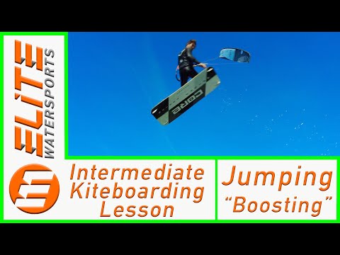 Intermediate Kiteboarding Lesson- Jumping