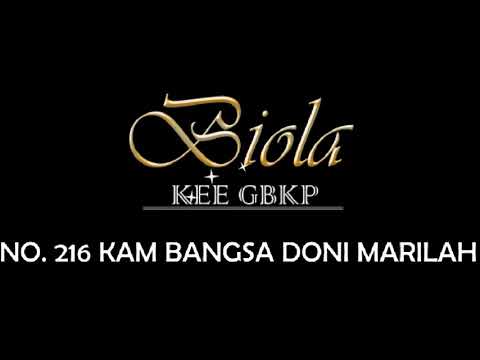 #INSTRUMENTAL #KEE #GBKP NO  216 KAM BANGSA DONI MARILAH