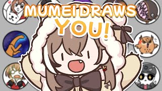 【MUMEI DRAWS】Drawing Your Profile Pictures PART # 2