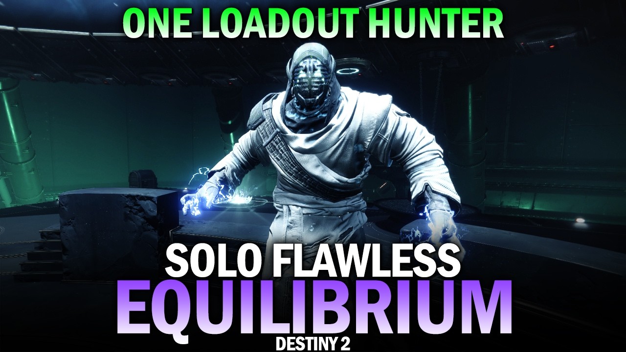 Solo Flawless Equilibrium Dungeon (One Loadout Hunter) [Destiny 2]