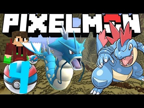 Pixelmon Episode 4- RESET TIME+ A FERALIGATR?!