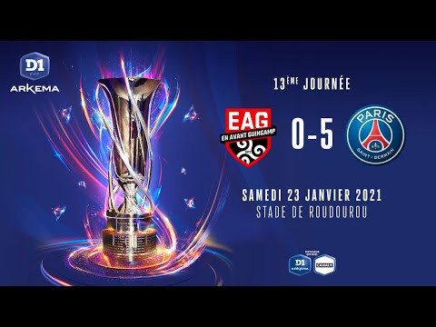 D1 Arkema, J13 : EA Guingamp - Paris Saint-Germain FC (0-5)