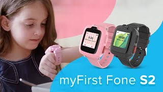 myFirst Fone S2 - Wearable Smartphone for Kid. With 3G Voice &amp; Video Call, GPS &amp; Care Call function