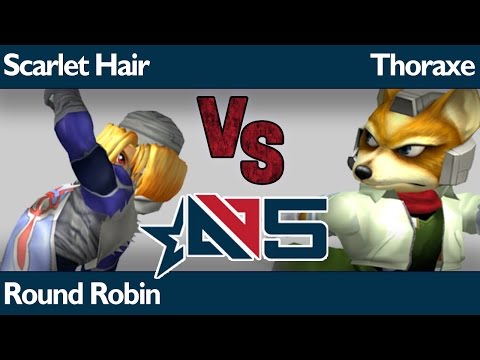 AB5 Melee - Scarlet Hair (Sheik) vs Thoraxe (Fox) - Round Robin