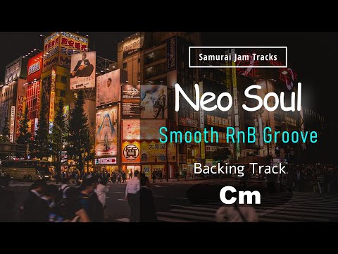 Neo Soul RnB Guitar Backing Track in Cm