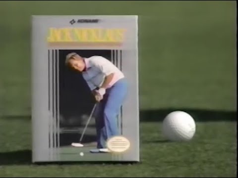 Jack Nicklaus' Greatest 18 Holes of Major Championship Golf NES Commercial