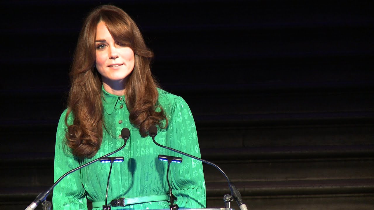 HRH The Duchess of Cambridge unveils the Museum's Treasures | Natural History Museum - YouTube