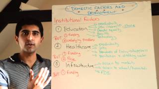 Y2/IB 7) Institutional Factors and Development - Education, Healthcare and Infrastructure