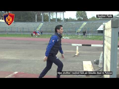 Vijon testimi fizik i konkurentëve për Shkollën Bazë të Policisë. Ju urojmë suksese të gjithëve.