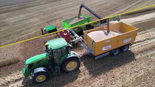 Remorca pentru transport cereale "Dunav"