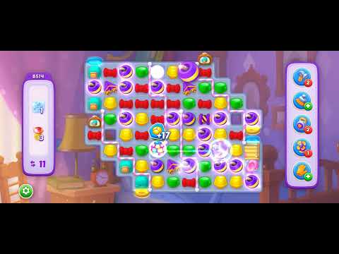 Playing Homescapes ASMR let's play ▶️ hard level ✨ 8514 Diamonds and Planes Funny 🤣😂 Play Game