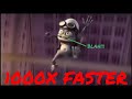 crazy frog 2x 4x 8x and over 1000x faster