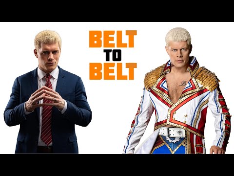 Cody Rhodes' First and Last Matches in AEW - Belt to Belt