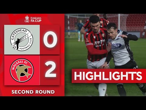 FC Gateshead 0-2 FC Walsall 