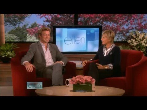 Simon Baker Interview on Ellen 09/23/08